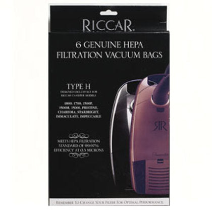 Riccar Type H Bags - Pack of 6