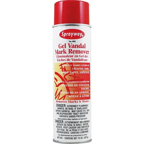 Sprayway Vandalism Stain Remover Gel 15oz