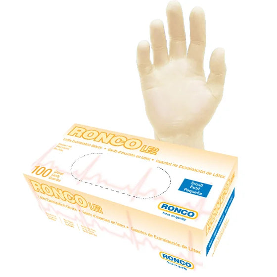 Ronco small BTS 100 latex gloves