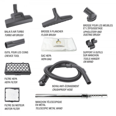 Aspirateur Johnny Vac Silenzio HEPA 1400W