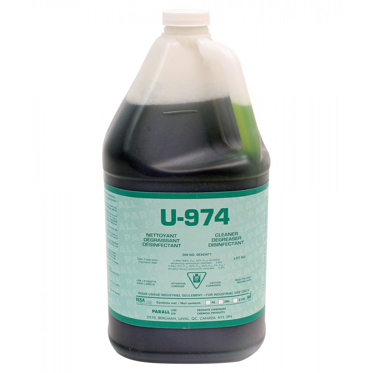 U-974 Degreasing Disinfectant