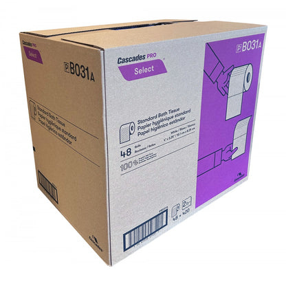 Papier hygiénique Select  48rlx/420feuille/2 plis
