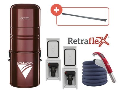 Promo CycloVac GS525 Aspirateur Central
