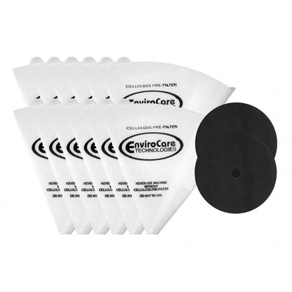 Sacs Coniques pour Aspirateur Filter Queen Paquet de 12