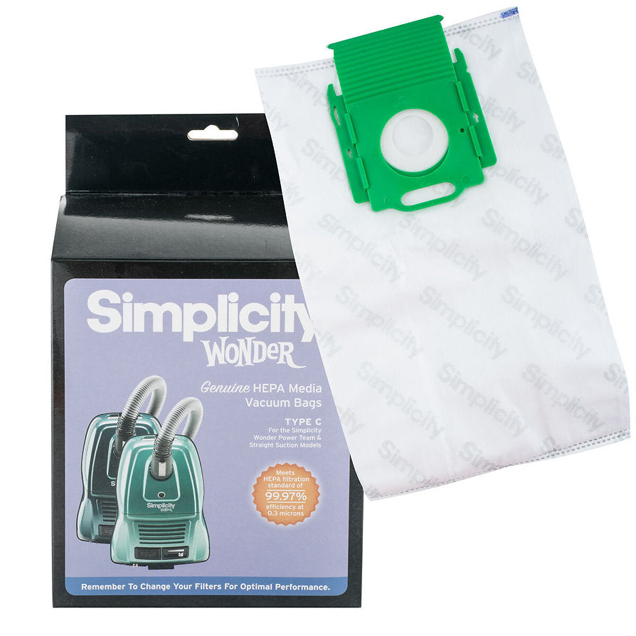 Sacs HEPA Simplicity Wonder pqt 6