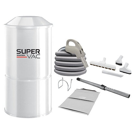 SuperVac 40 600AW - Central Vacuum