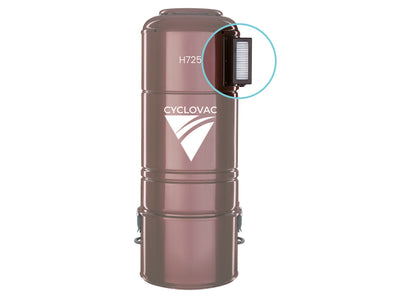 TDFILHEC2 Filtres à Poussière de Carbone - paquet de 2