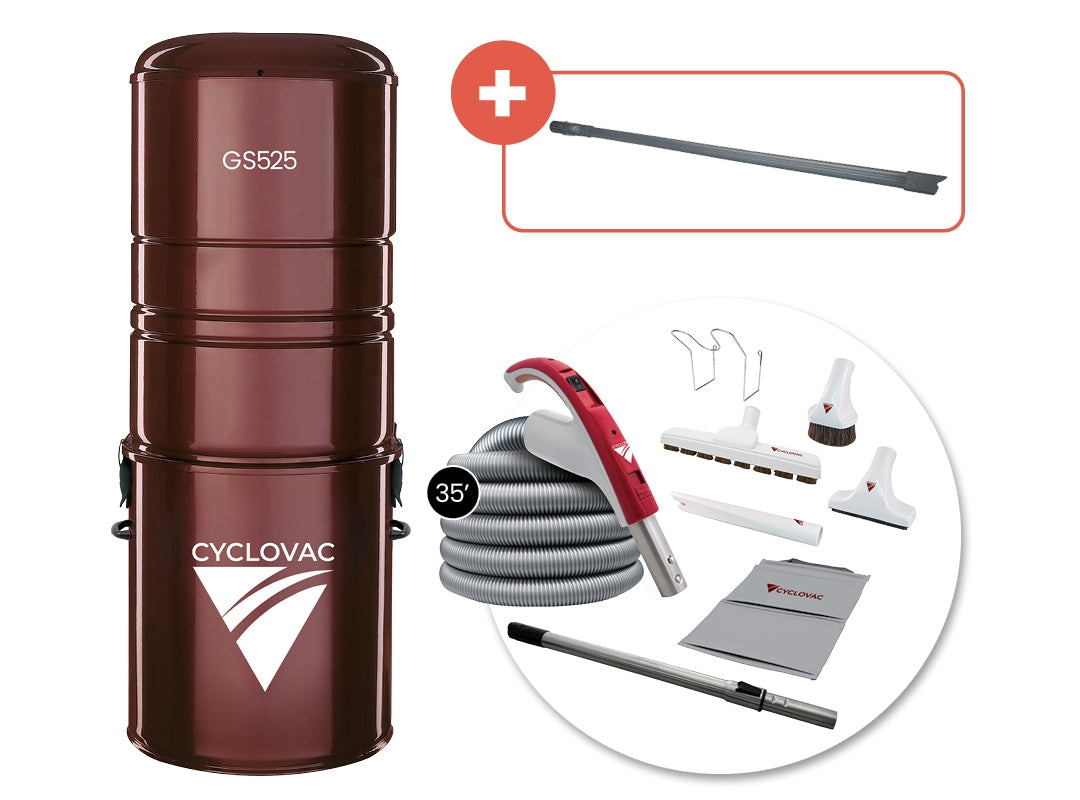 Promo CycloVac GS525 Aspirateur Central